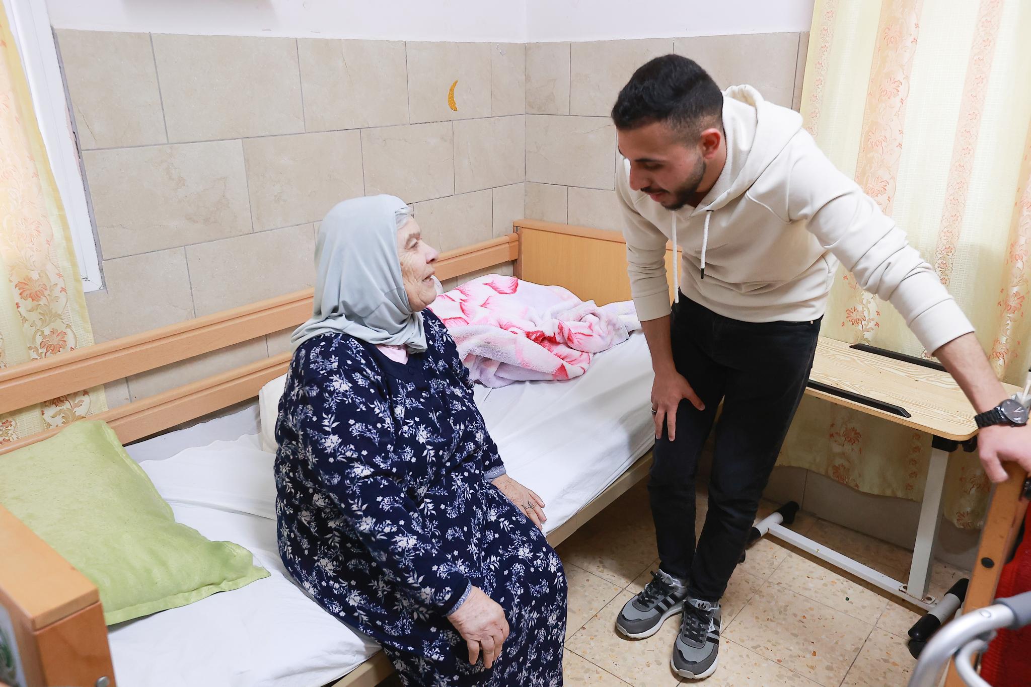 The 鶹ƵӰ Holds a Ramadan Iftar at the Nursing for Seniors Home Association in Jenin