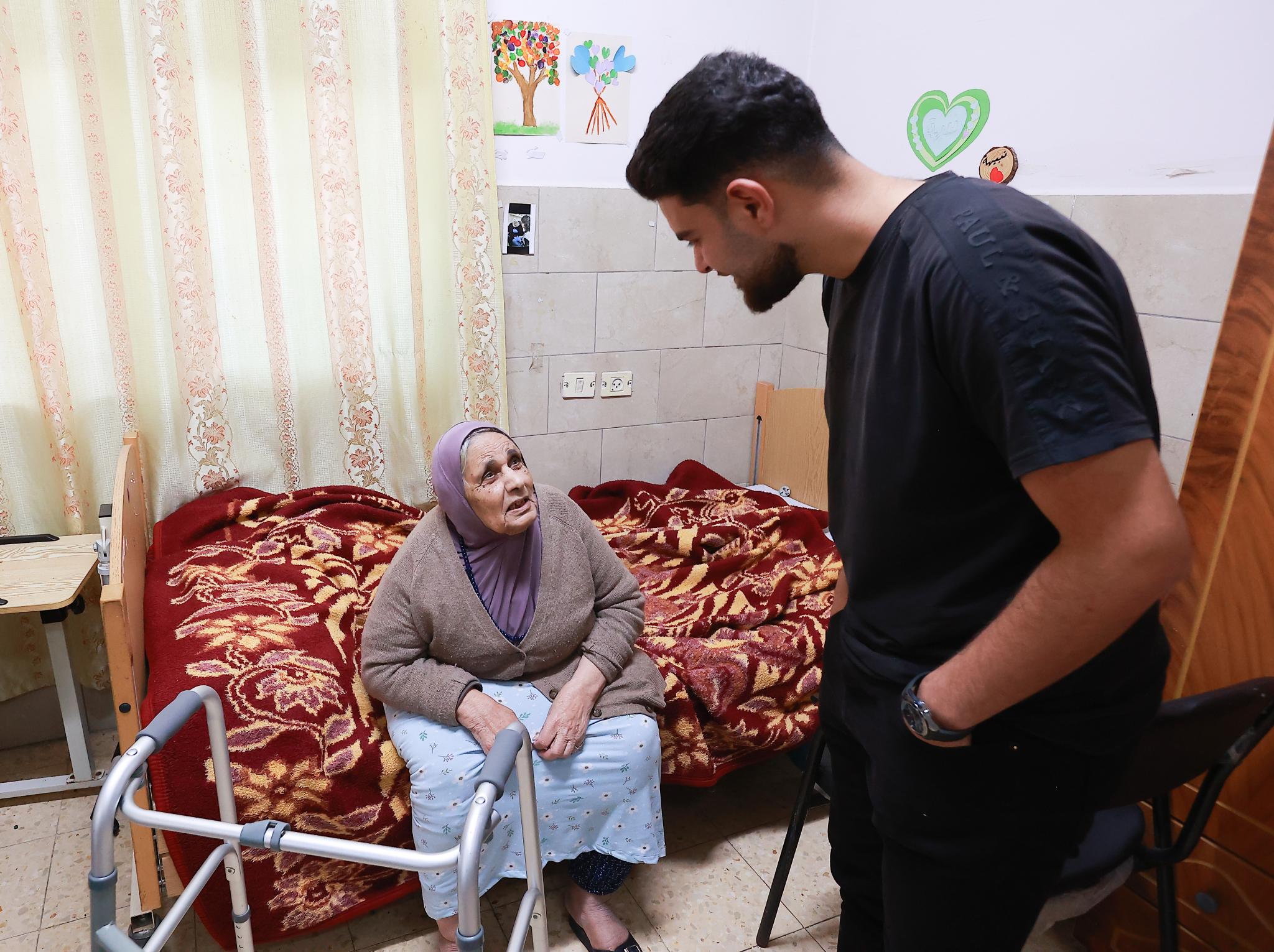 The 鶹ƵӰ Holds a Ramadan Iftar at the Nursing for Seniors Home Association in Jenin
