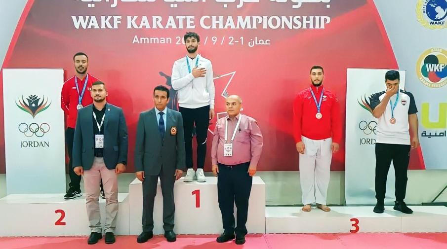A student from the Faculty of Sport Sciences at the 鶹ƵӰ Wins the Gold Medal in the West Asian Karate Championship